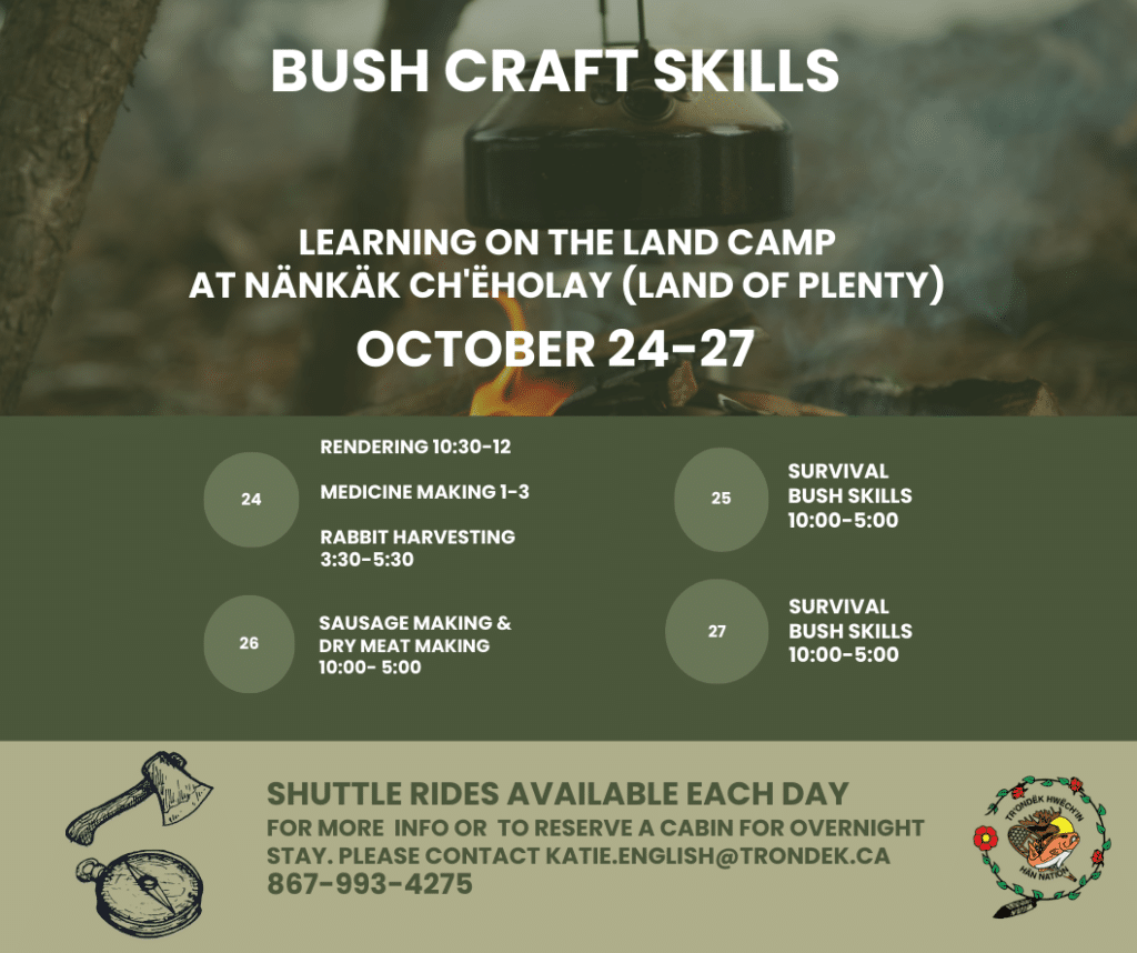 bush craft camp (Facebook Post)